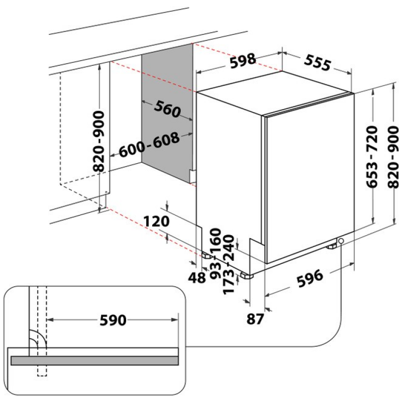 Fully Integrated Dishwasher - Image 2