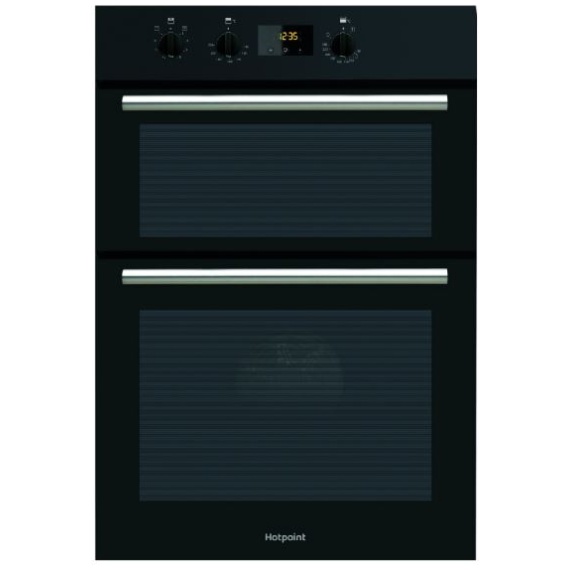 MultiFunction Build-In Double Oven Black
