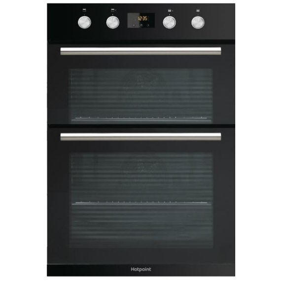 MultiFunction Build-In  Double Oven Black