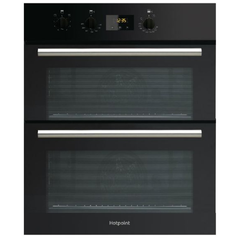 MultiFunction Build-Under Double Oven Black