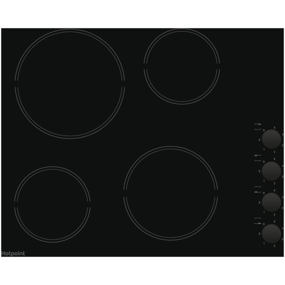 60cm Electric 4 Zone Ceramic Hob