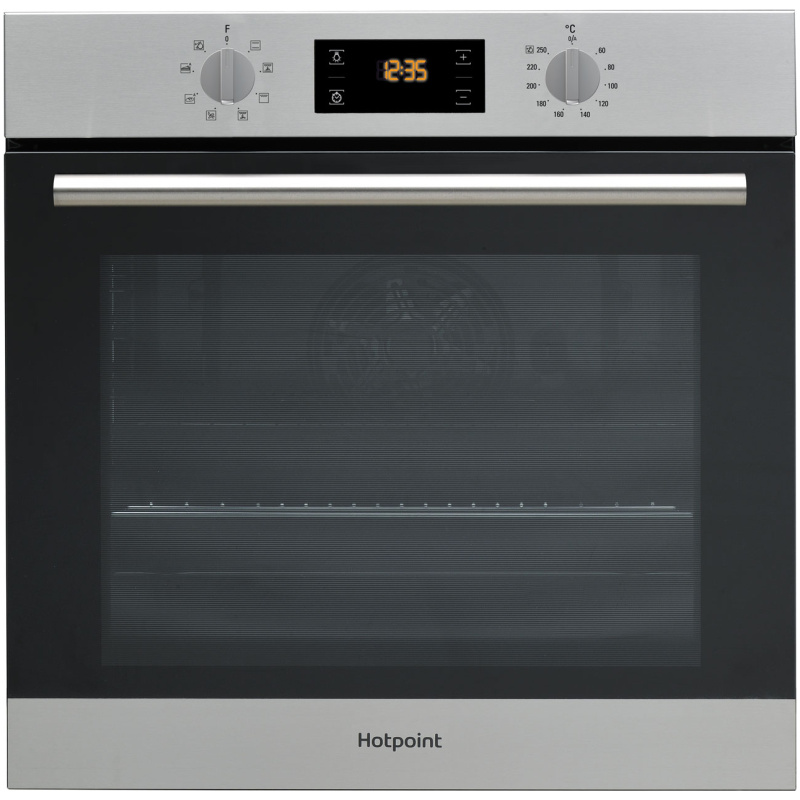 MultiFunction Single Build-In Oven Stainless Steel