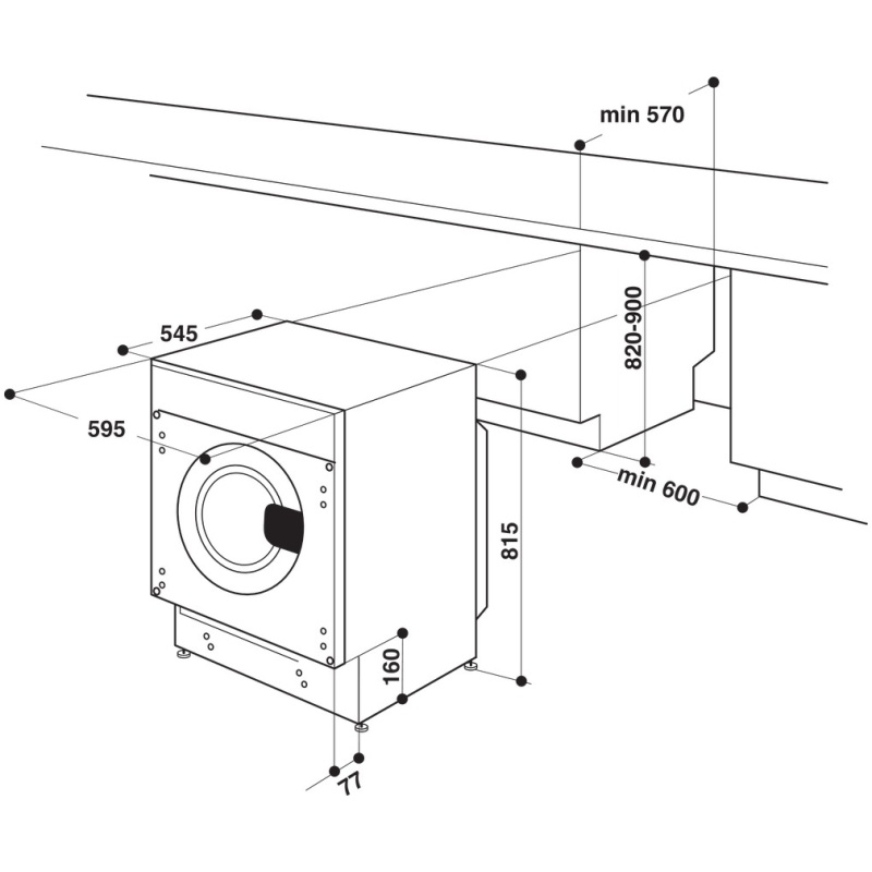 Integrated Washer Dryer - Image 3