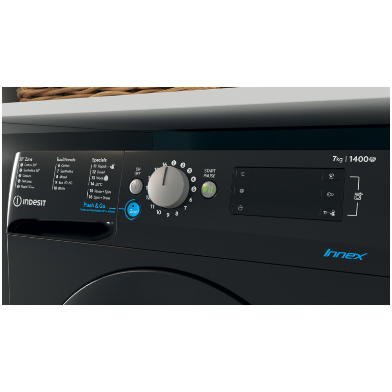 9kg Freestanding Innex Washing Machine - Image 2