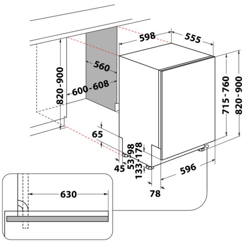 Fully Integrated Dishwasher - Image 3