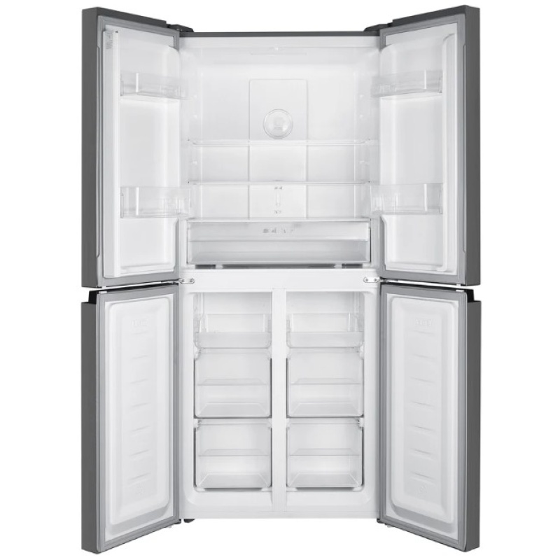 Freestanding Multi Door Fridge Freezer, Total No Frost, 362 Litre, Inox - Image 2