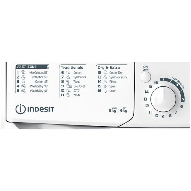 8/6Kg Ecotime Washer Dryer - Image 2