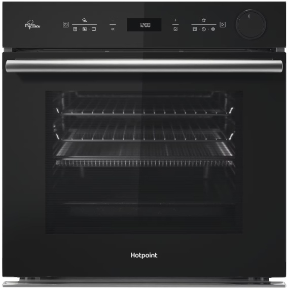 MultiFunction Single Build-In Oven Black