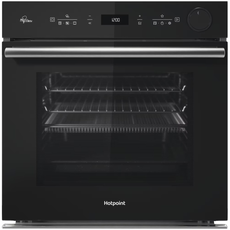 MultiFunction Single Build-In Oven Black