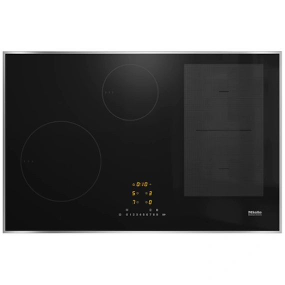 Induction hob with onset controls