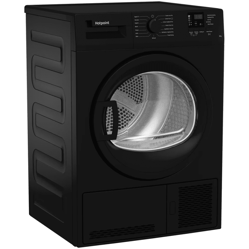 8Kg Condenser Dryer Black - Image 3