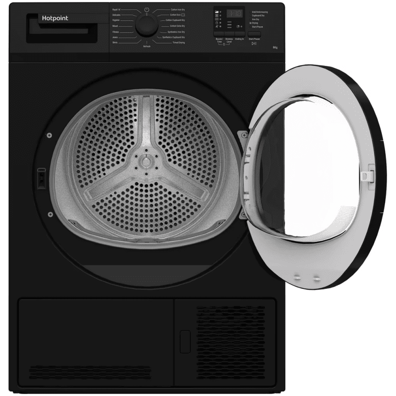 8Kg Condenser Dryer Black - Image 2