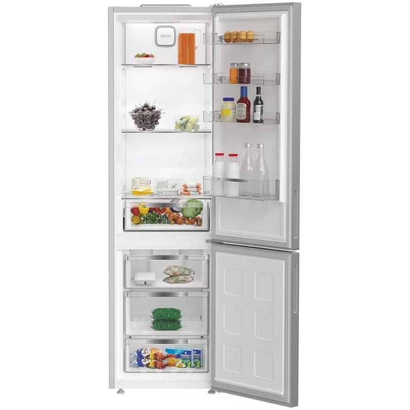 60/40 Frost Free Fridge Freezer Silver - Image 2