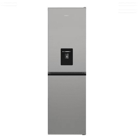 No Frost 50/50 Fridge Freezer With Water Dispenser - Silver