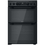 Double Electric Cooker - Black - 60cm