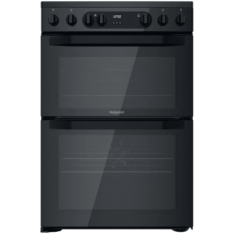Double Electric Cooker - Black - 60cm