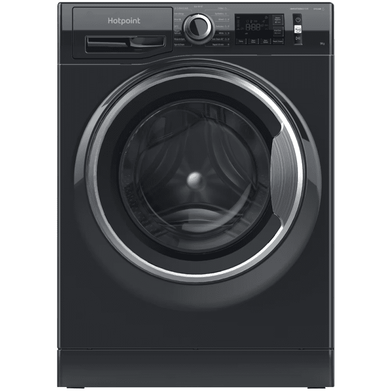 Hotpoint ActiveCare WASHING MACHINE 9KG - Black