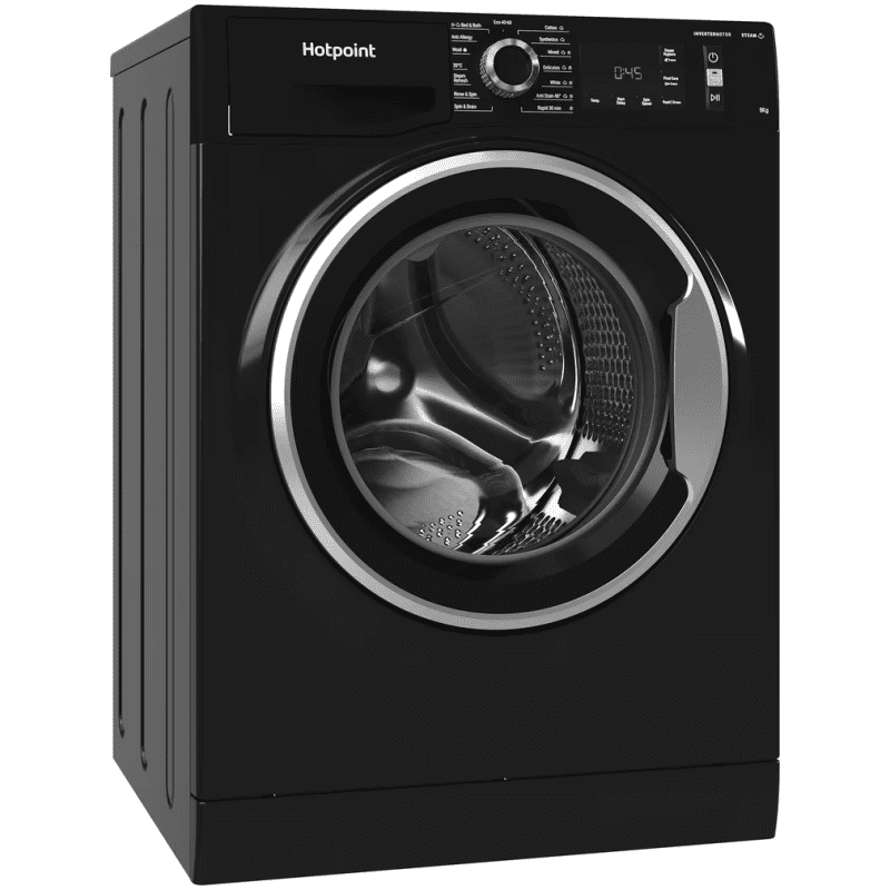 Hotpoint ActiveCare WASHING MACHINE 9KG - Black - Image 2