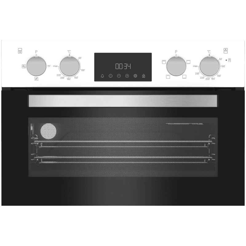Hotpoint Built In Electric Fan Double Oven - White - Image 2