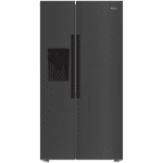 Dual No Frost Side by Side American Fridge Freezer with FreshShield - Inox - 91CM - 571L