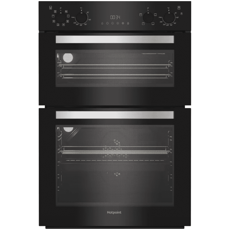 Hotpoint DIH82GB Built In Electric Multifunction Double Oven - Stainless Steel