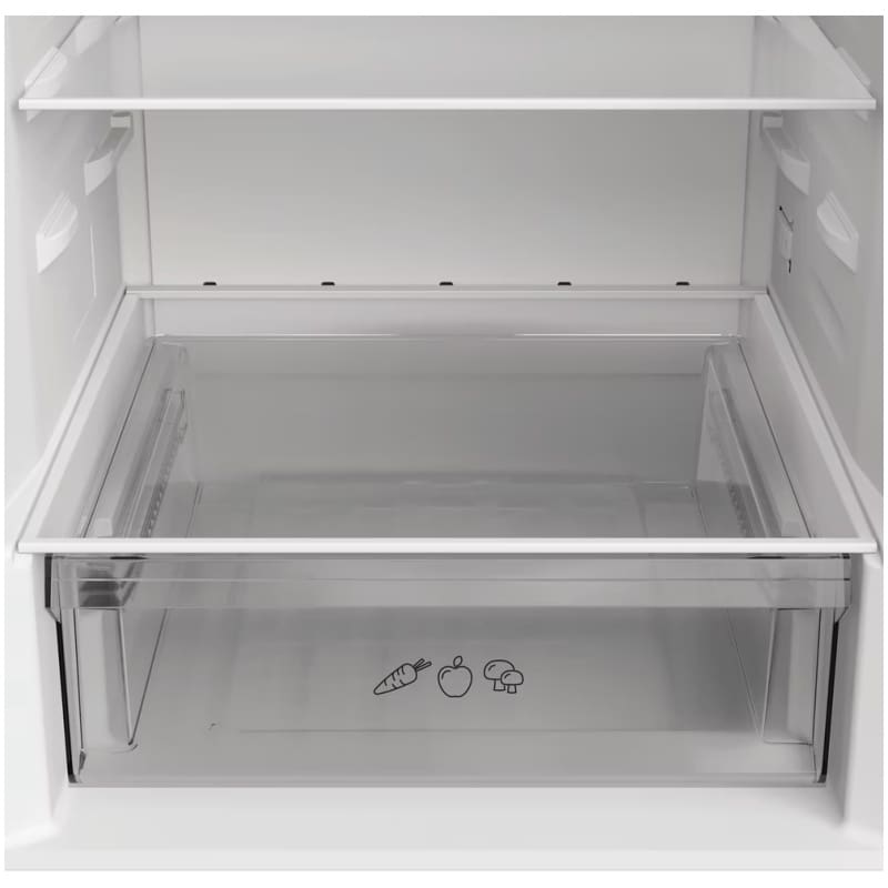 Indesit Freestanding Total No Frost 60/40 Fridge Freezer - Silver   301L - Image 3