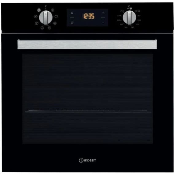 Indesit IFW6340BLUK Electric Single Built-In Oven – Black