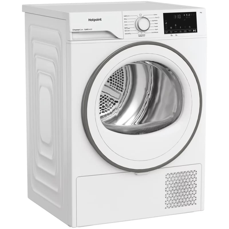 Hotpoint 9KG - 60cm Heat Pump Tumble Dryer with PetHairCare White - Image 3
