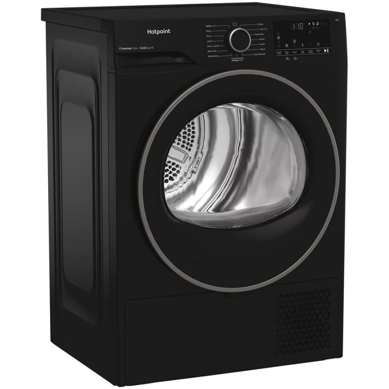 Hotpoint 8KG - Heat Pump Tumble Dryer with PetHair Care Black - Image 3