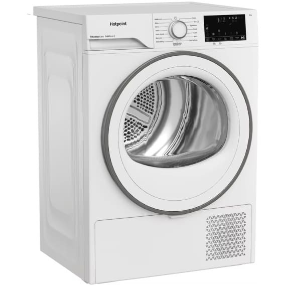 Hotpoint 8KG - Heat Pump Tumble Dryer with PetHair Care White