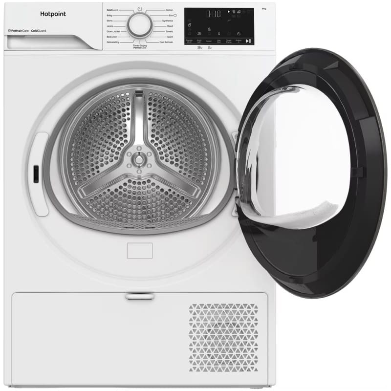 Hotpoint 8KG - Heat Pump Tumble Dryer with PetHair Care White - Image 3