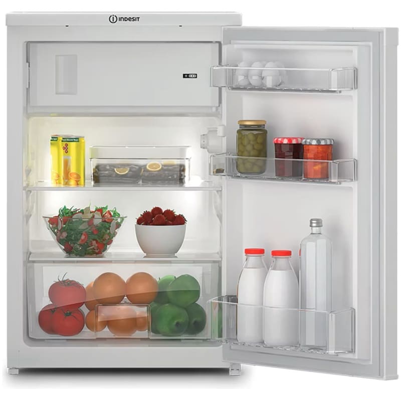 Indesit Low Frost Under Counter Fridge with Ice Box - White - 54CM - 114L - Image 2