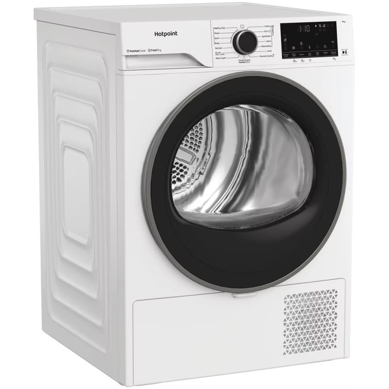 Hotpoint Fabric Care 9KG - White 60cm Heat Pump Tumble Dryer with HomeWhiz - Image 3