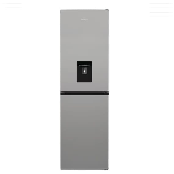 Hotpoint No Frost 50/50 Fridge Freezer with Water Dispenser- Silver - 54CM - 270L