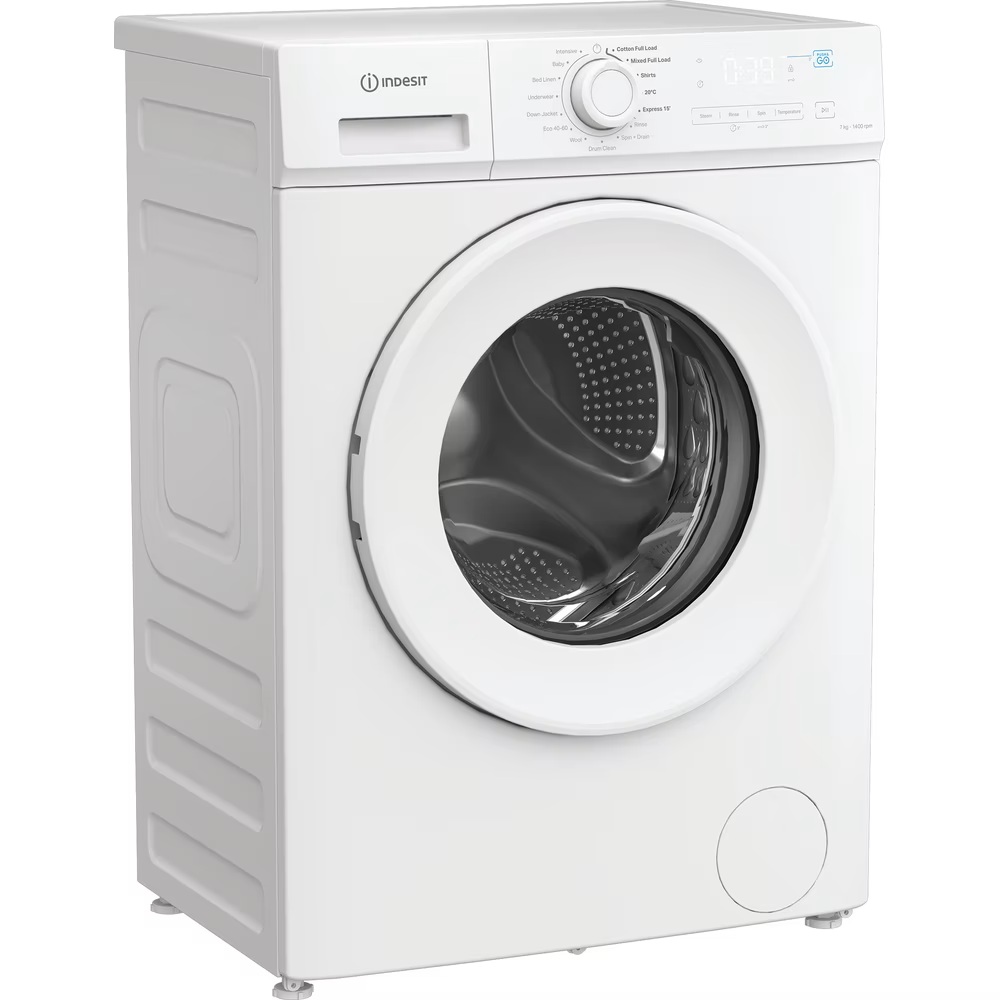 Indesit MyTime IMA 764 MY TIME UK 7kg Washing Machine - White - Image 2