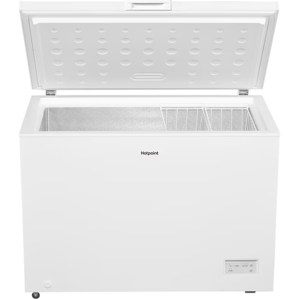 Hotpoint Low Frost Chest Freezer with Freezer Protect and Electronic Control - White - 112CM - 308L - Image 2