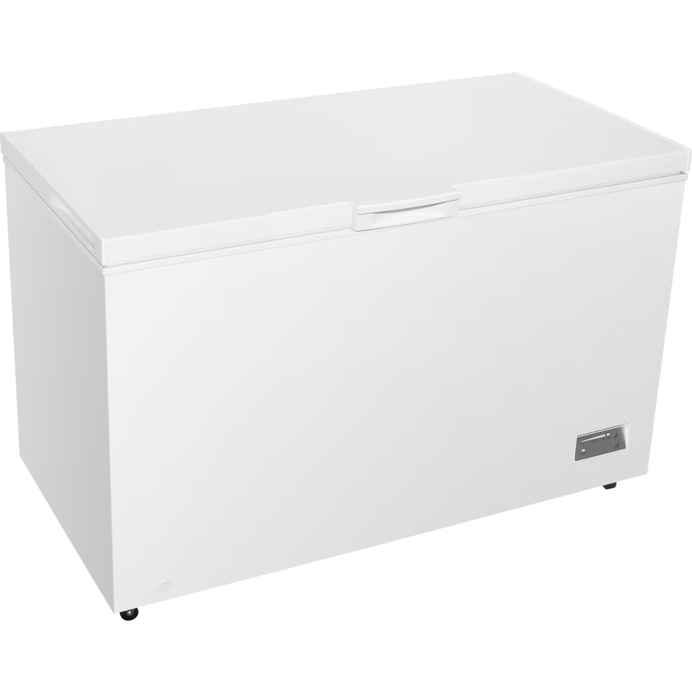 Hotpoint Low Frost Chest Freezer with Freezer Protect and Electronic Control - White - 133CM - 371L