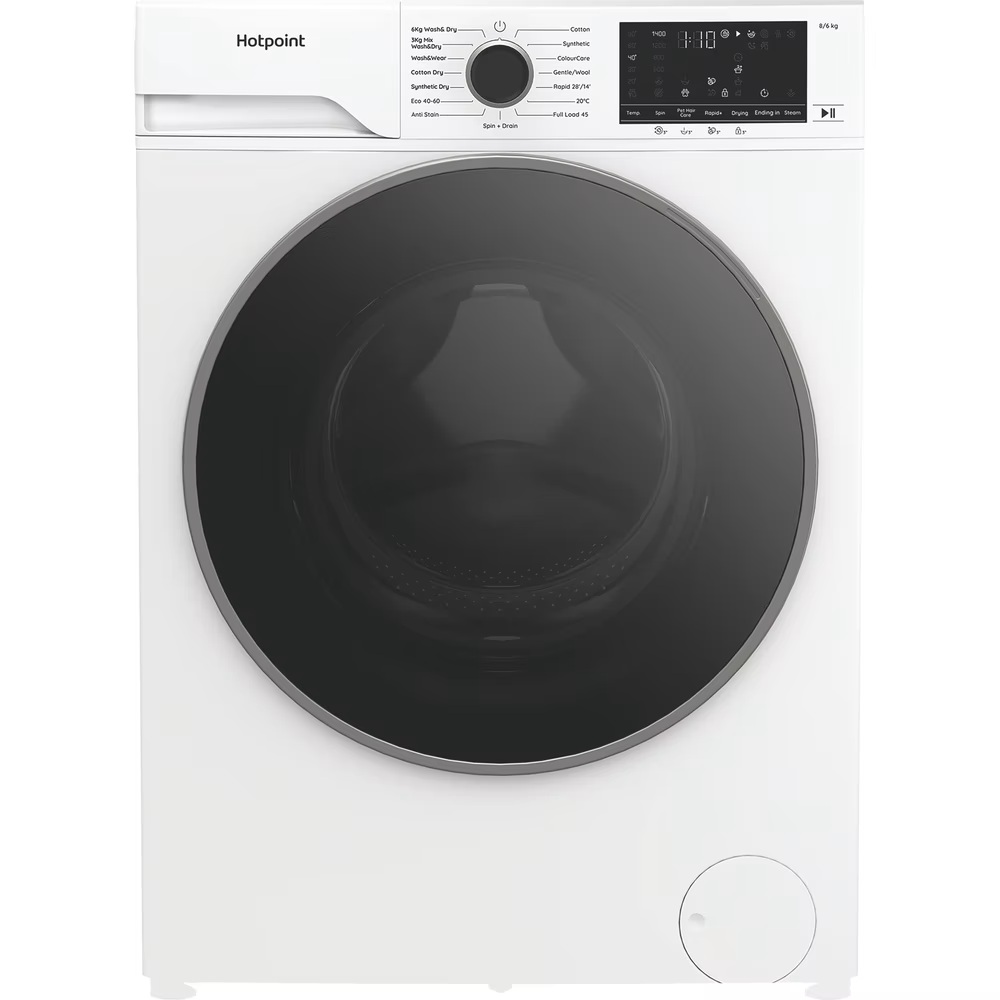 Hotpoint freestanding washer dryer: 8kg