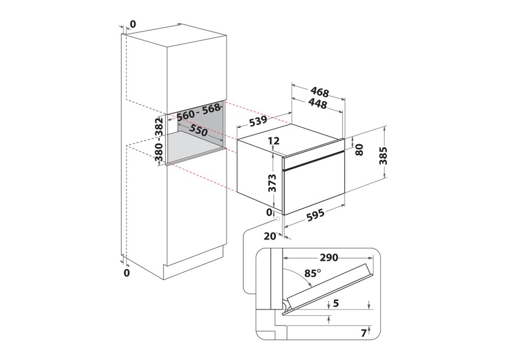 Hotpoint Built-In Microwave Class 4 (Copy)Class 4 Mw Grill Microwaves - Image 2
