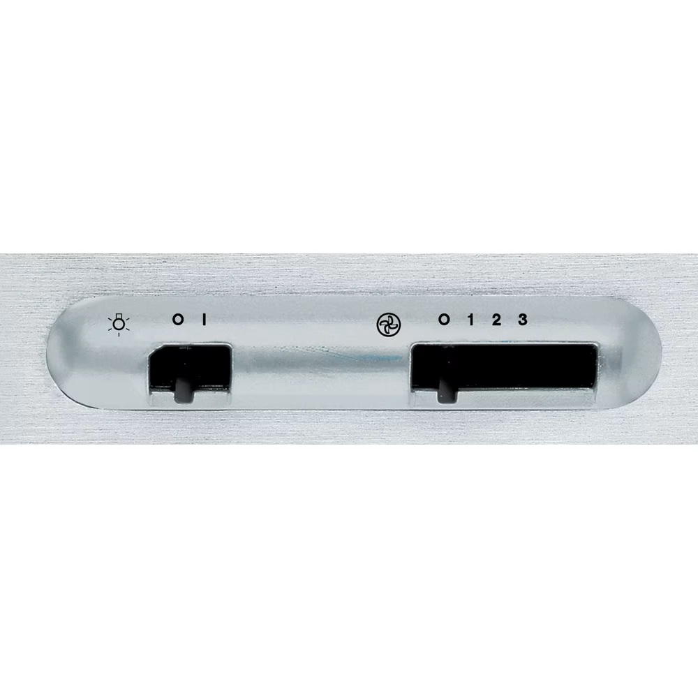 Indesit 60CM Visor Hood - Slider Control - Stainless Steel With Synthetic Grease Filter - 52 / 71 Db - Image 3