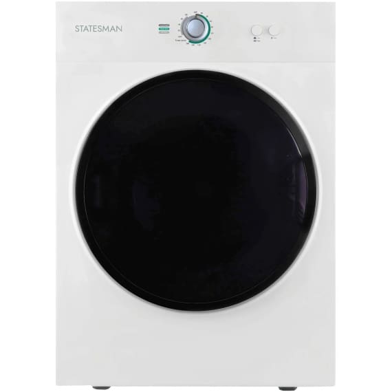 Statesman Freestanding Compact Vented Tumble Dryer, 3kg Drying Capacity, White