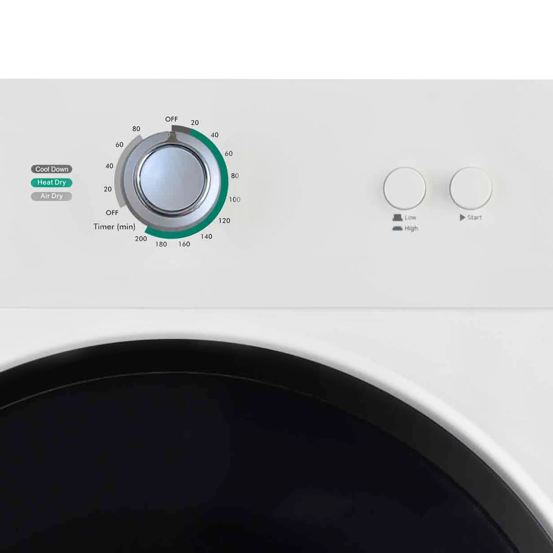 Statesman Freestanding Compact Vented Tumble Dryer, 3kg Drying Capacity, White - Image 4