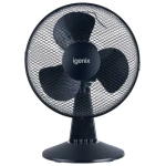 Igenix 12" Black Desk Fan