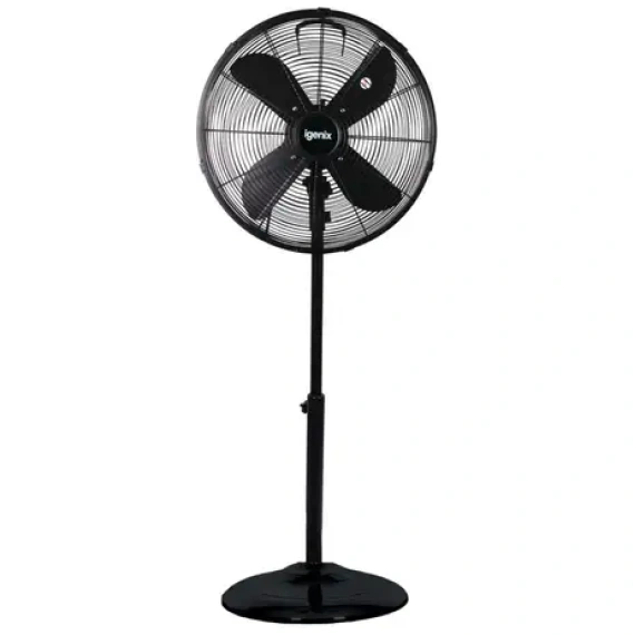Igenix 16" Pedestal Fan Black