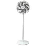 Igenix 12" 7 Bladed Pedestal Fan white