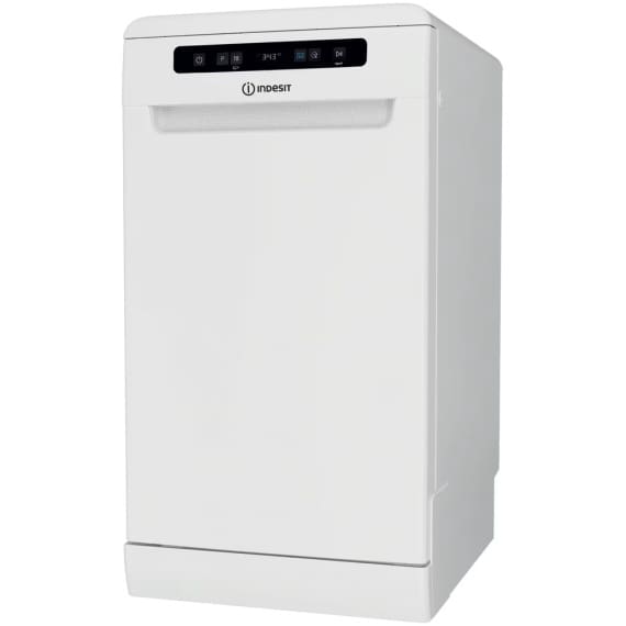 Indesit Dishwasher: slim, white colour