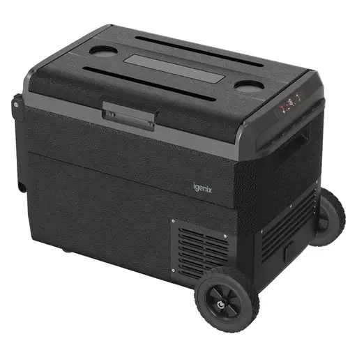 Igenix 50L Portable Fridge Freezer Black