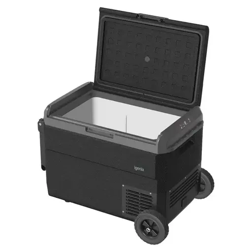 Igenix 50L Portable Fridge Freezer Black - Image 2