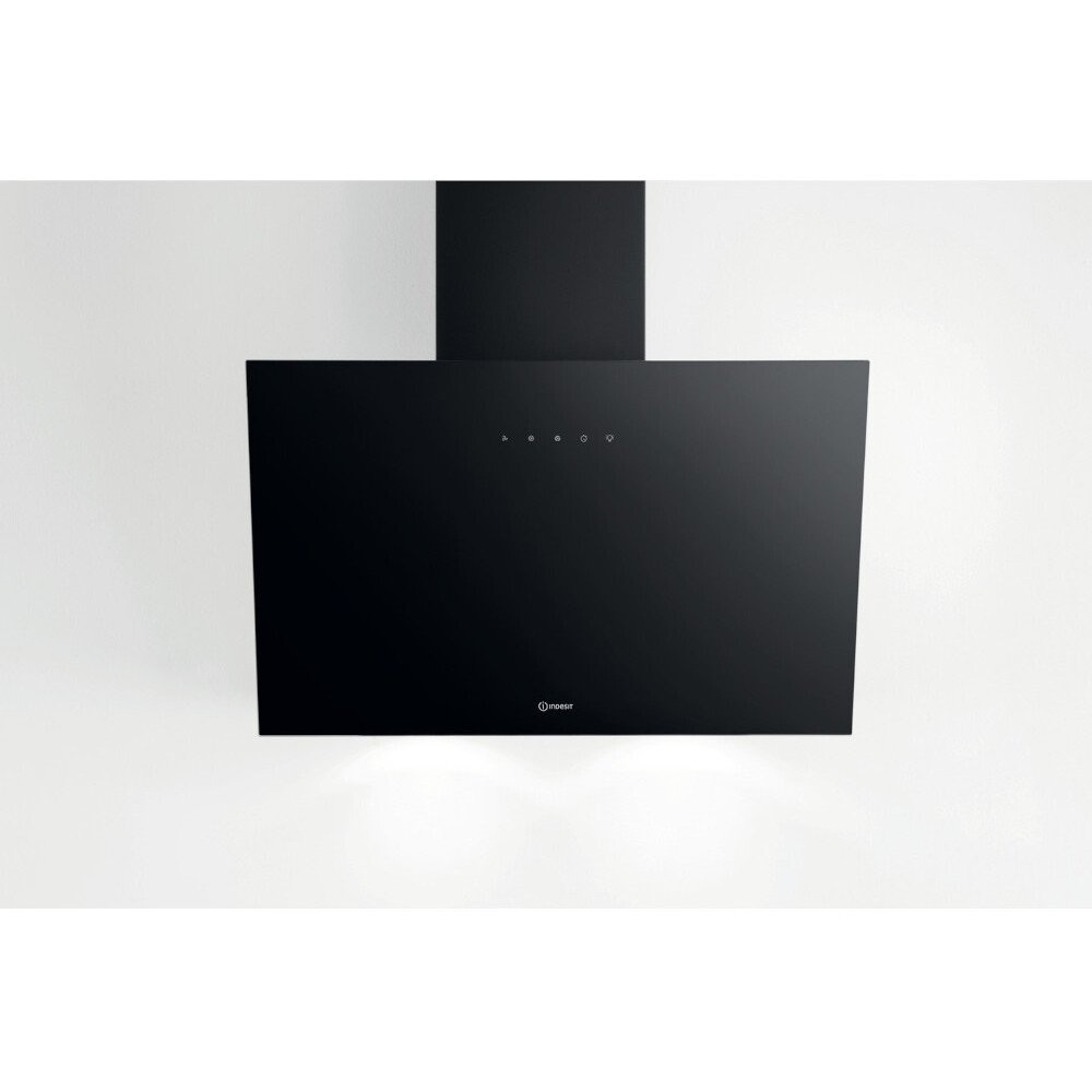 Indesit IHVP 62F LT K60cm Chimney Cooker Hood, Black