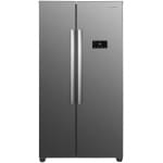 Indesit side-by-side American fridge: inox color - INGF 6441 XP4UK